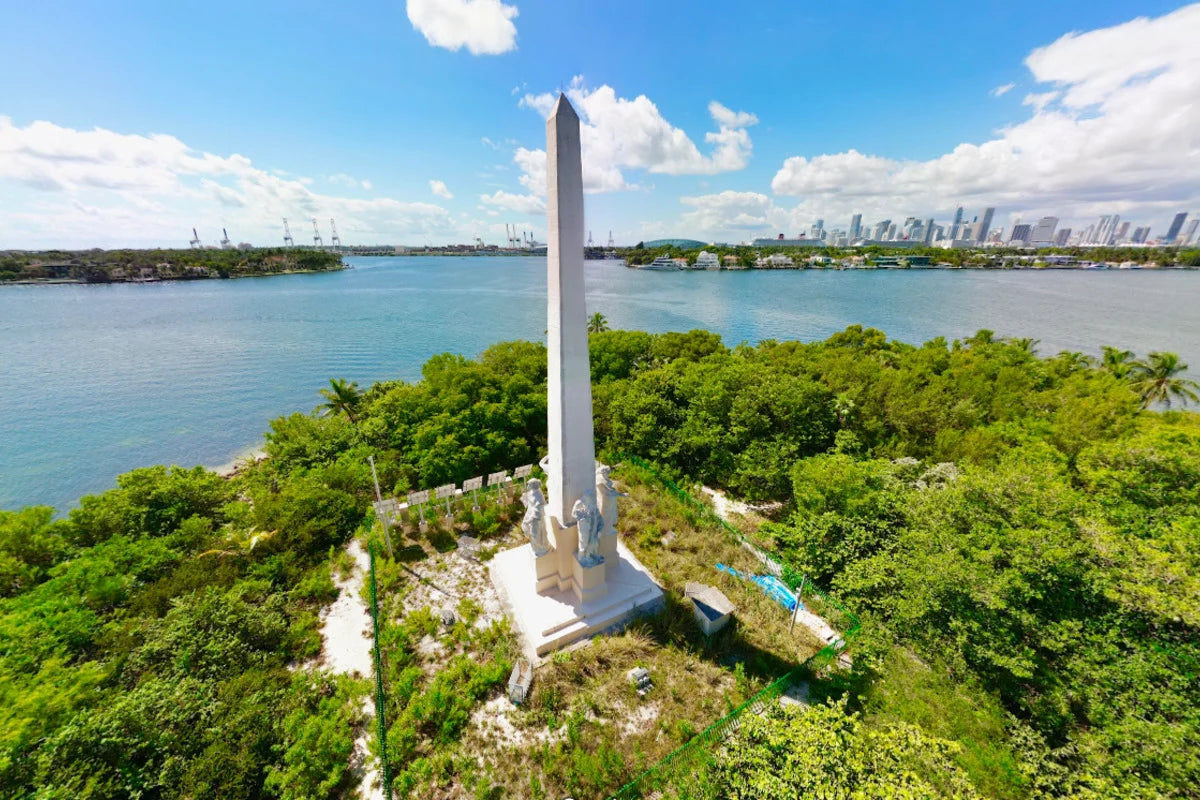 Visite de l'île Monument